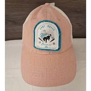 Hat - Ford Bronco "Rare Breed" Patch Cap Mesh Back Cotton Washed Pink